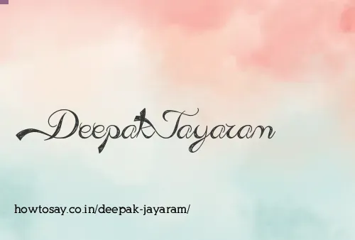 Deepak Jayaram