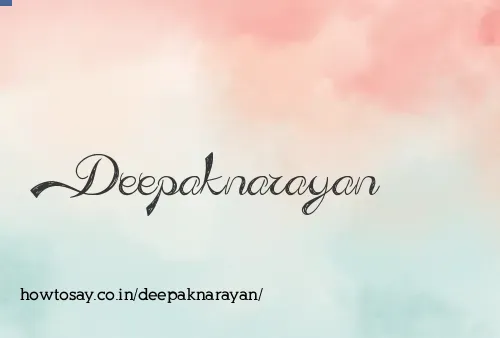 Deepaknarayan