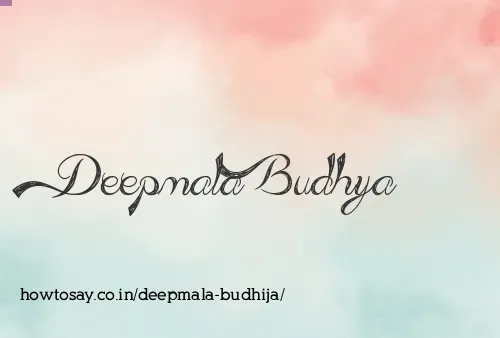 Deepmala Budhija