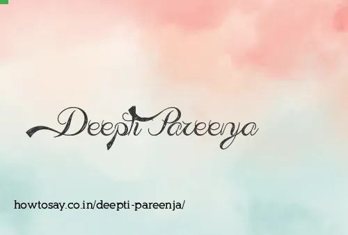 Deepti Pareenja