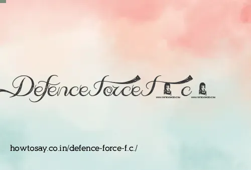 Defence Force F.c.