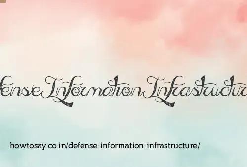 Defense Information Infrastructure