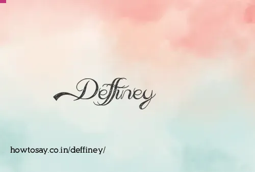 Deffiney