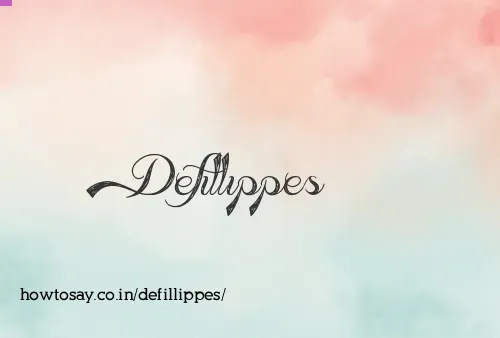 Defillippes