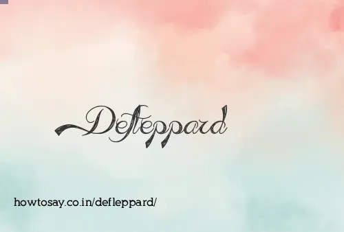 Defleppard