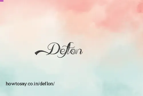 Deflon