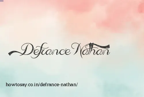 Defrance Nathan