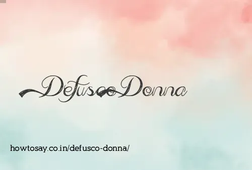 Defusco Donna