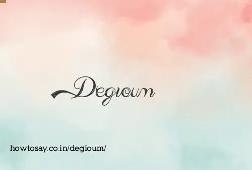 Degioum