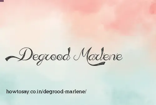 Degrood Marlene