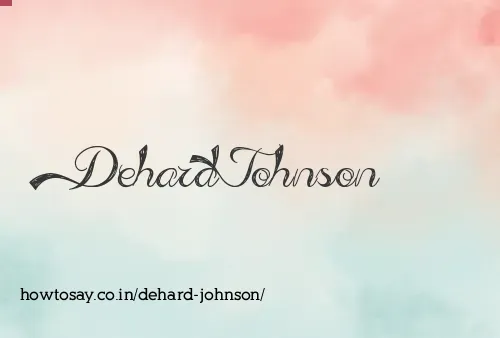 Dehard Johnson