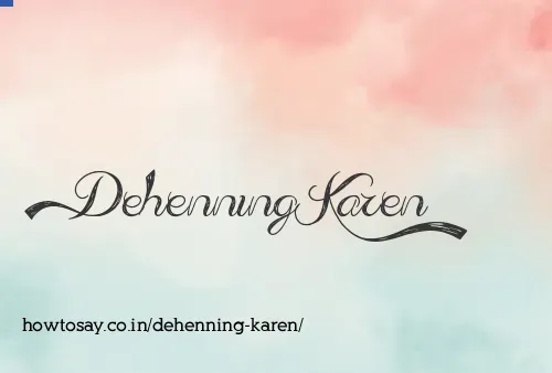 Dehenning Karen