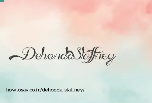 Dehonda Staffney