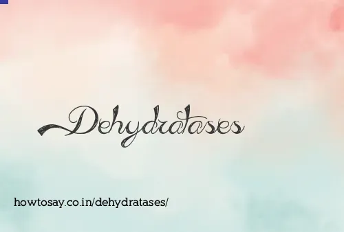 Dehydratases
