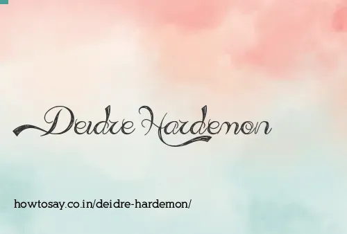 Deidre Hardemon