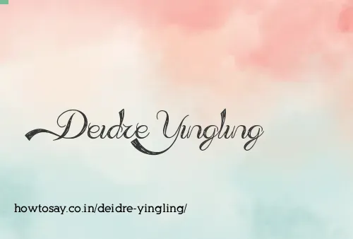 Deidre Yingling