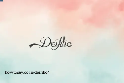 Deifilio