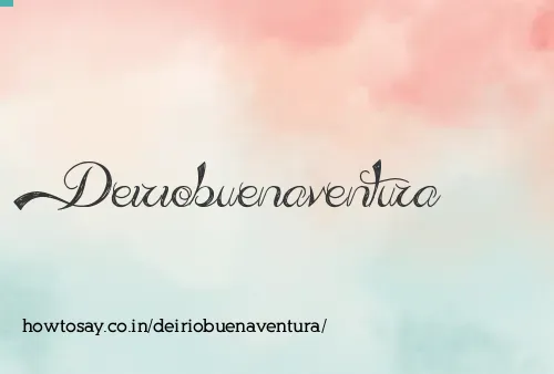 Deiriobuenaventura