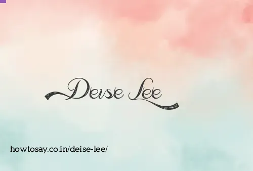 Deise Lee