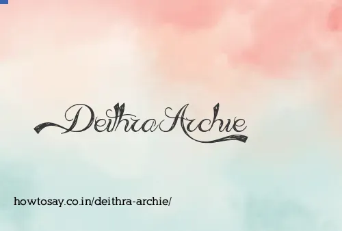 Deithra Archie
