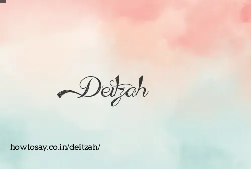 Deitzah