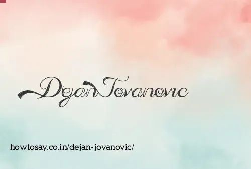 Dejan Jovanovic
