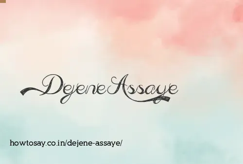 Dejene Assaye