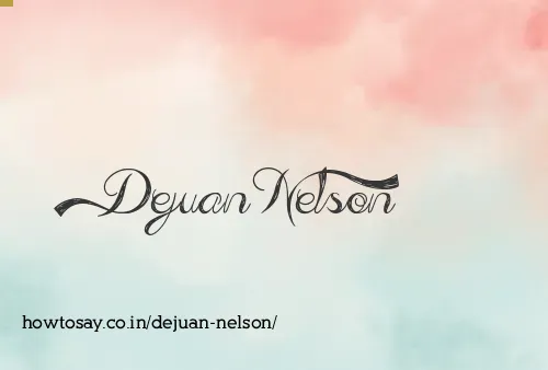 Dejuan Nelson
