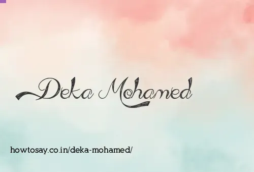 Deka Mohamed