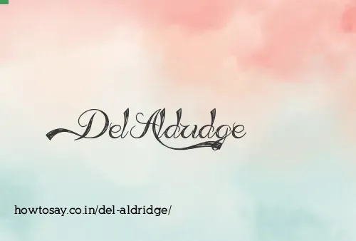 Del Aldridge