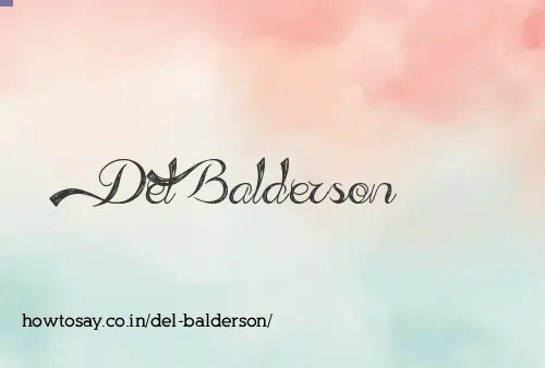 Del Balderson