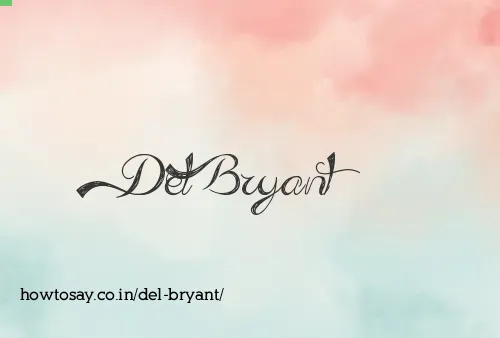 Del Bryant