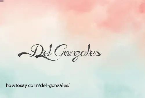 Del Gonzales