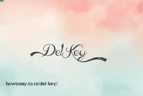 Del Key
