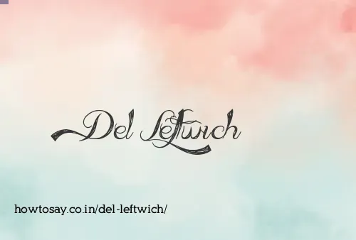 Del Leftwich