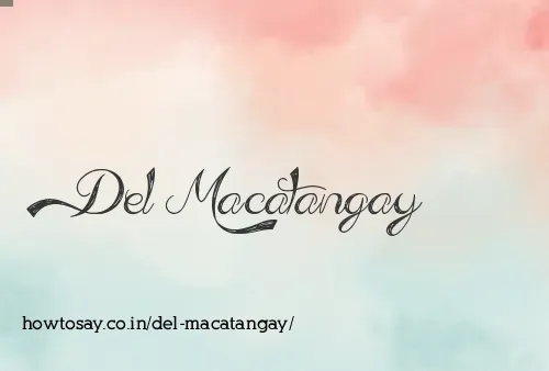 Del Macatangay