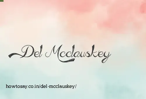 Del Mcclauskey