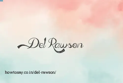 Del Rawson