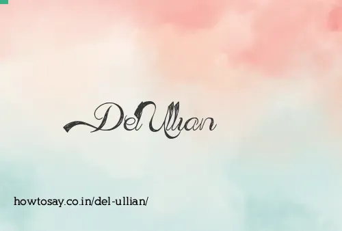 Del Ullian