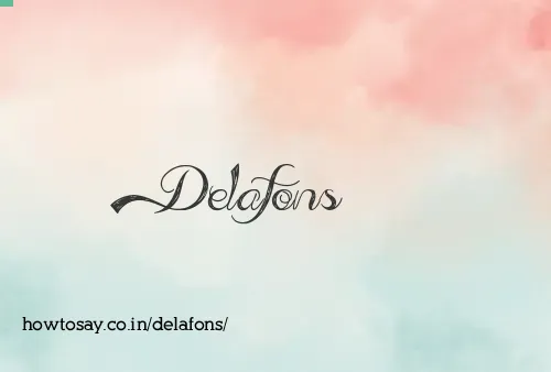Delafons