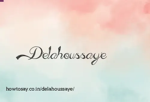 Delahoussaye