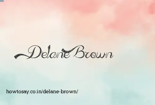 Delane Brown