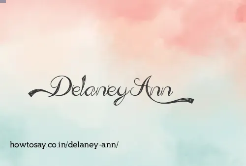 Delaney Ann