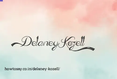 Delaney Kozell