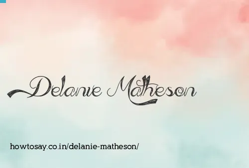 Delanie Matheson