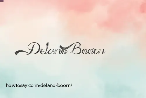 Delano Boorn