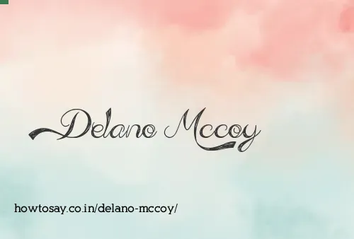 Delano Mccoy