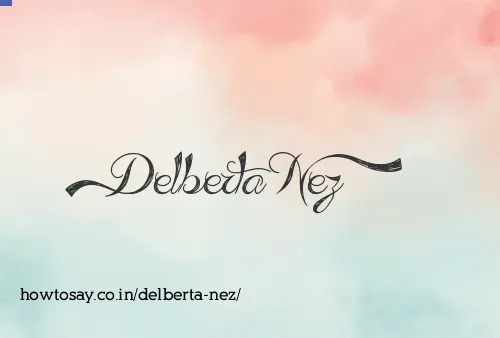 Delberta Nez