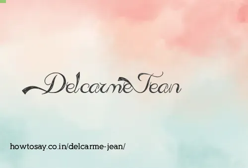 Delcarme Jean