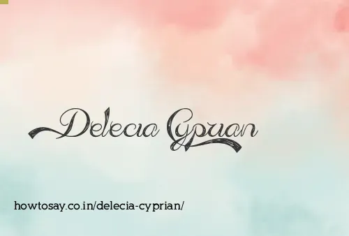 Delecia Cyprian